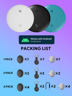 Midlocater Android Smart Tracker Tags, Bluetooth Luggage Tracker with Keychain,