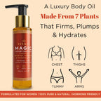 Besque Original Magic Body Oil, 3.4 FL OZ, After Shower Body Oil For Women,