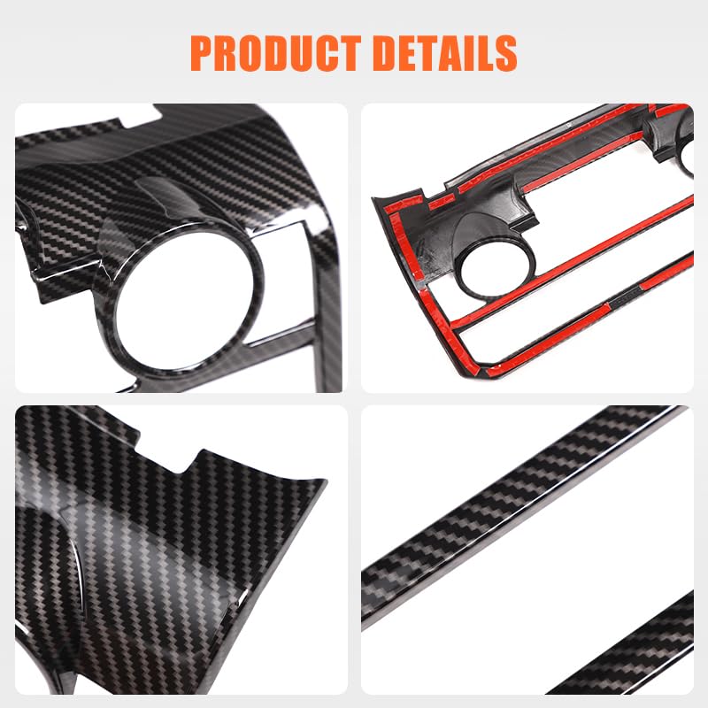 TOYCIDFG Center Console Air Vent Outlet Frame Cover Trim Compatible with Toyota