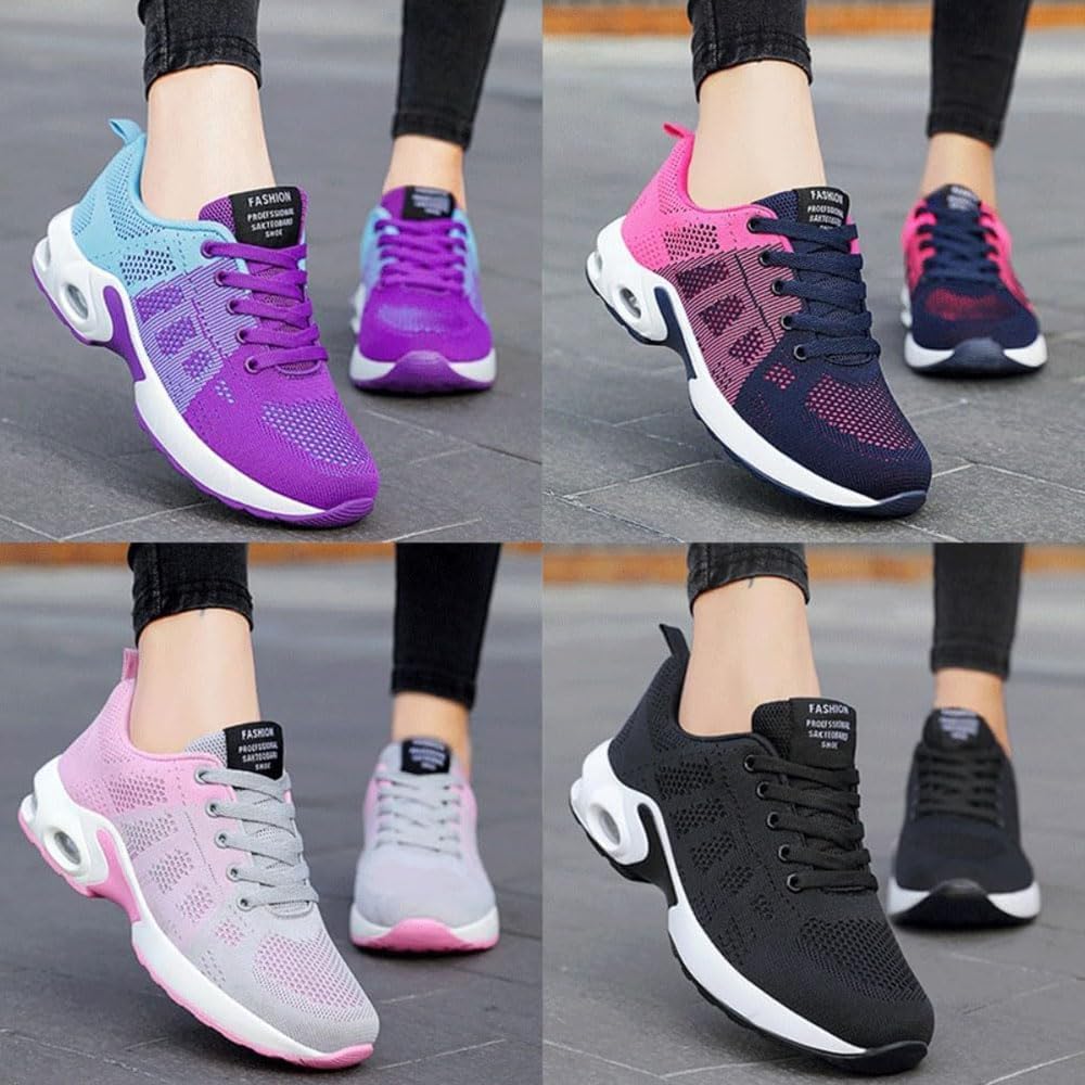 EOVKUFNG Musabela Orthopedic Shoes for Women, Mesh Casual Breathable Knit Air