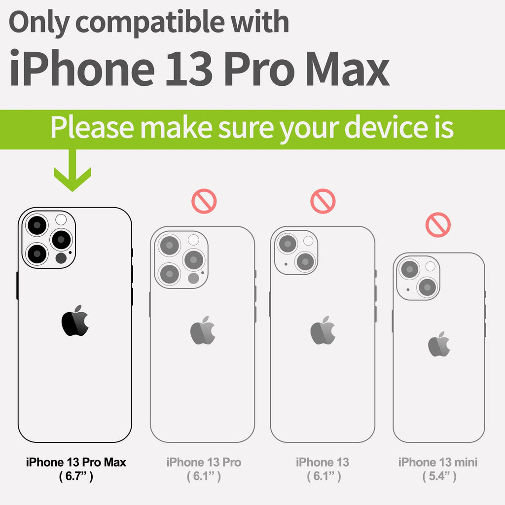 Carveit Magnetic Wood Case for iPhone 13 Pro Max [Natural Wood & Black Soft TPU]