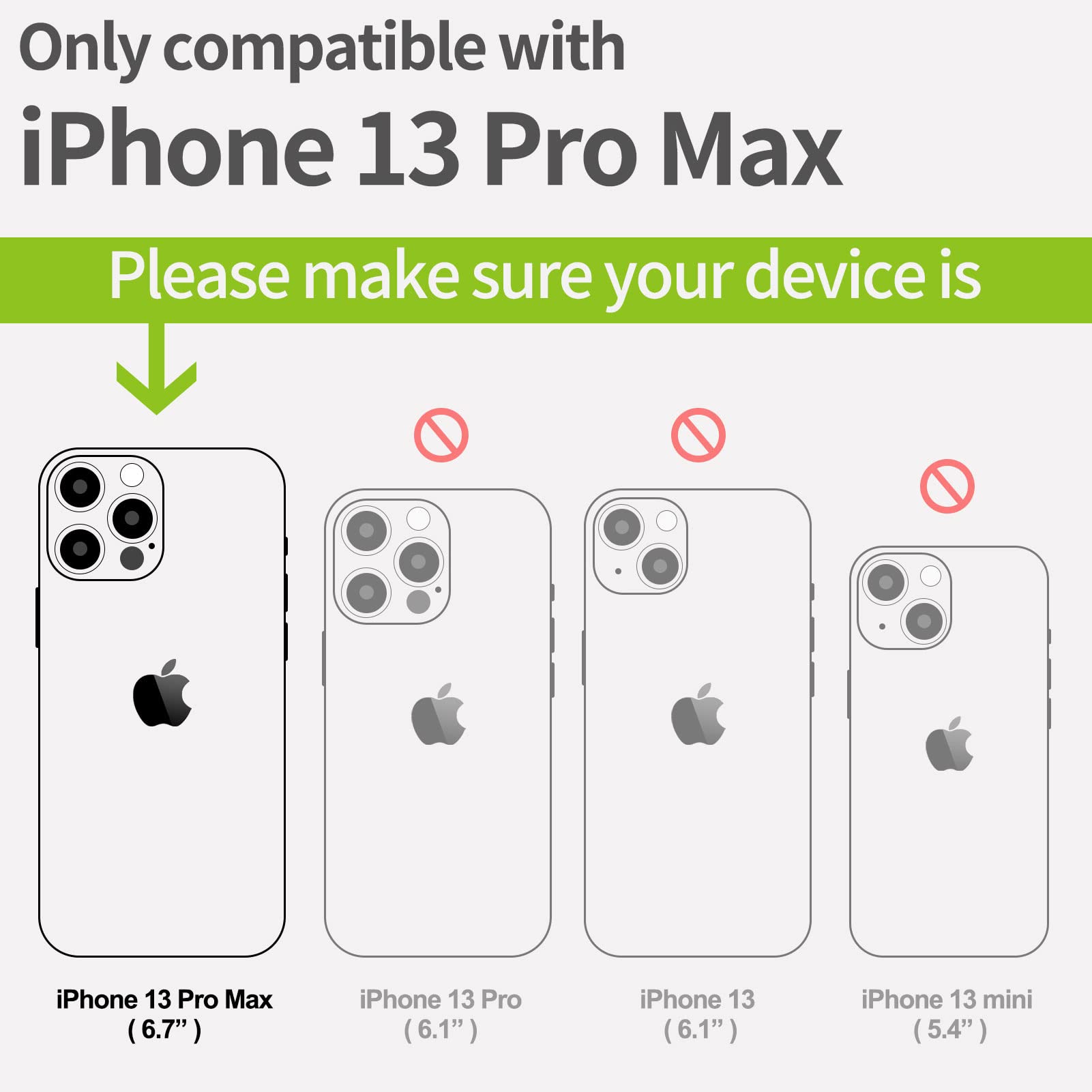 Carveit Magnetic Wood Case for iPhone 13 Pro Max [Natural Wood & Black Soft TPU]