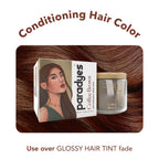 Paradyes Coffee Brown Semi Permanent Conditioner Based Hair Color Dye, Vegan and