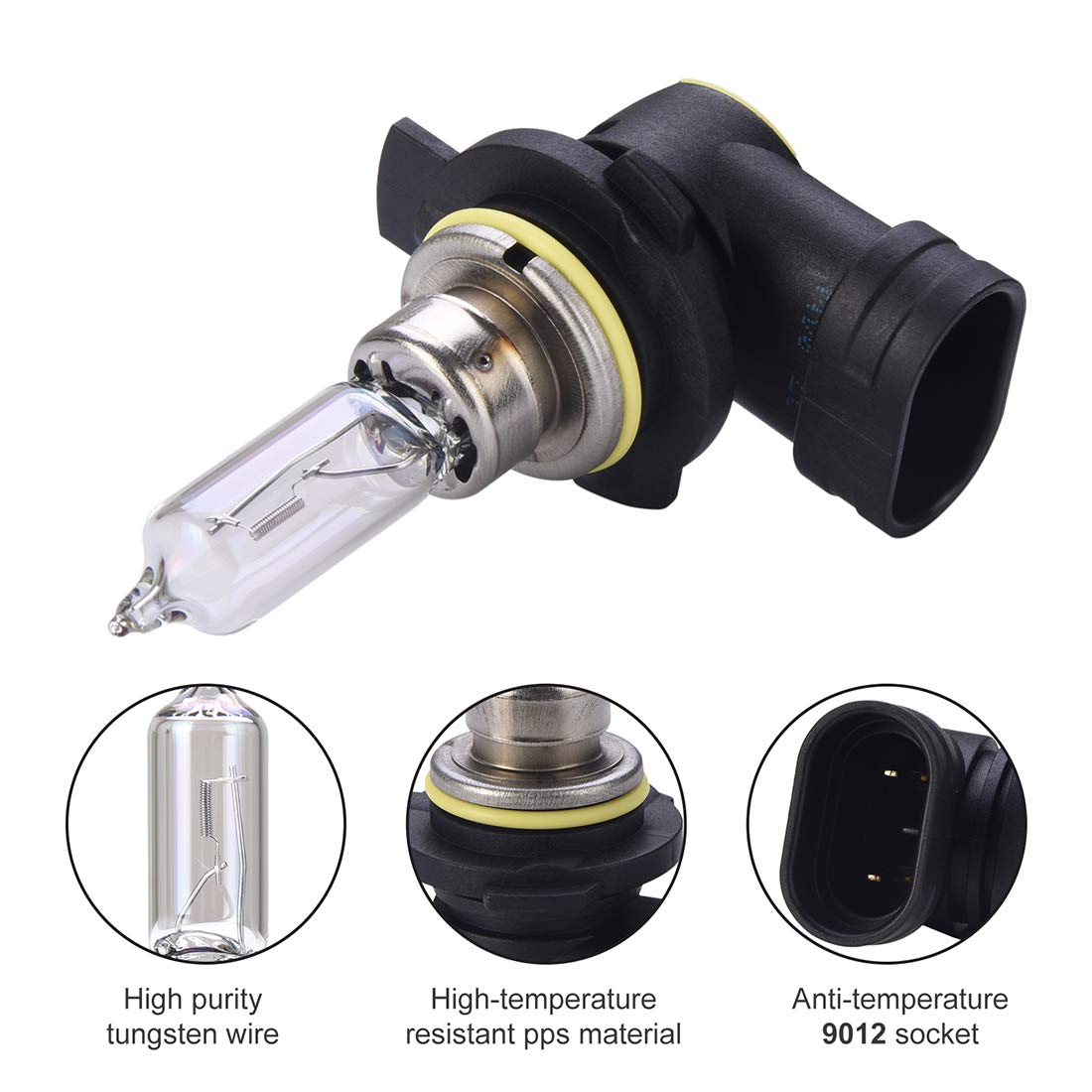 1Pcs OEM Halogen 9012 HIR2 Headlight bulb For Toyot.a Corolla iM RAV4 C-HR Yaris