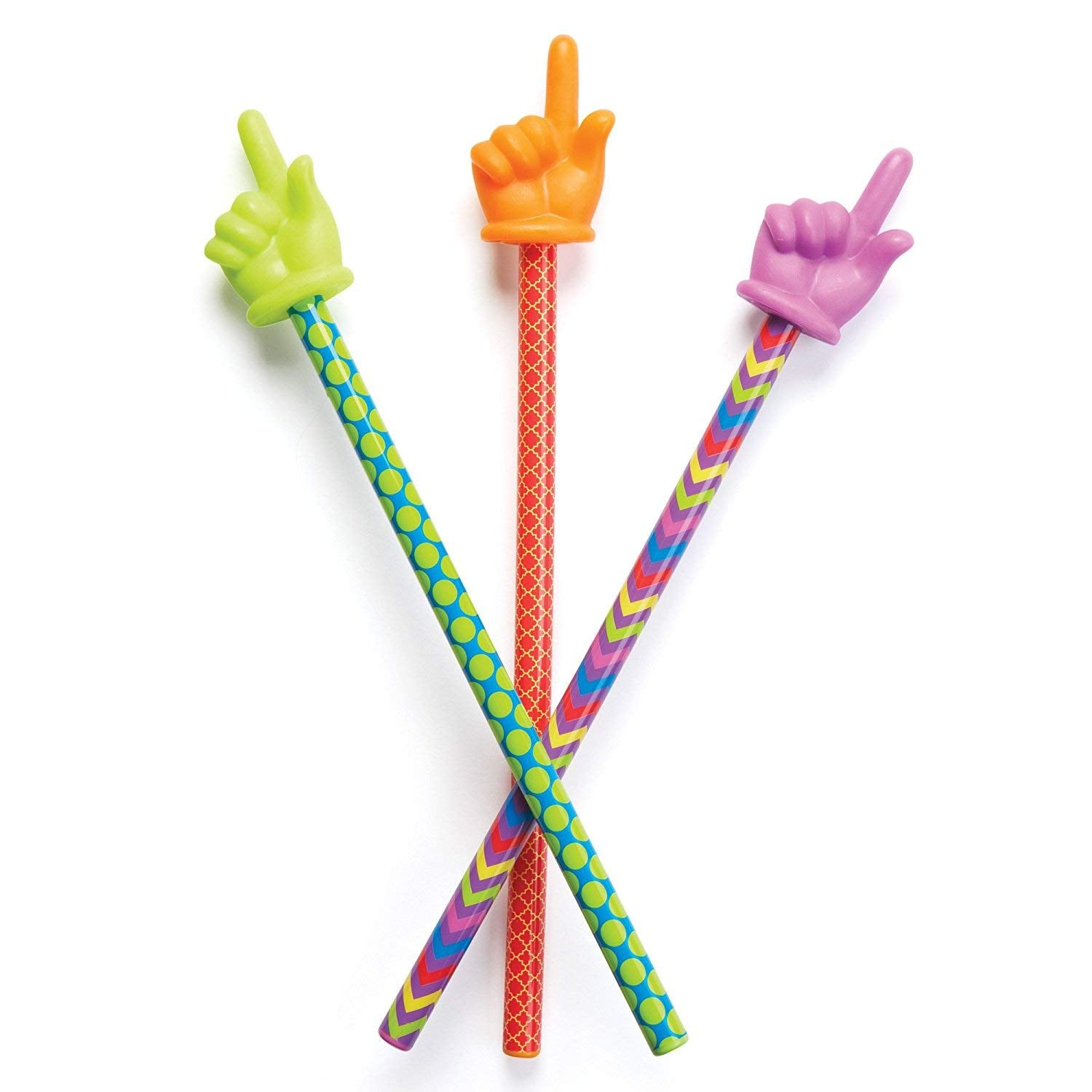 Set of 3 Learning Resources Patterned Hand Pointers, Ages 3+