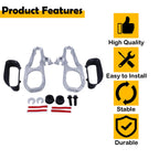 Etersec 68288777AA 68288776AA Front Tow Hooks Set (Left & Right) Compatible with