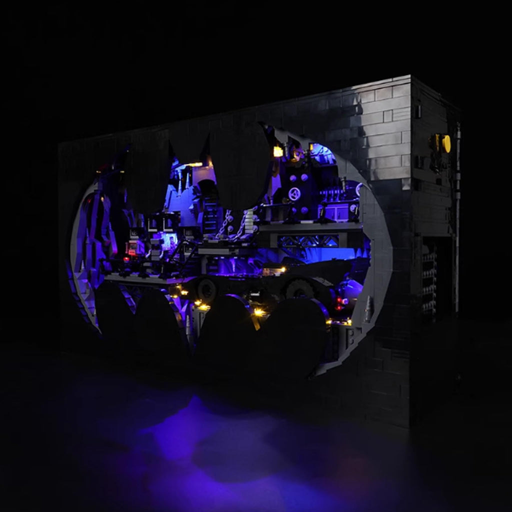 LED Lighting Kit Compatible with Lego 76252 Bat Cave Shadow Box Series LED Light