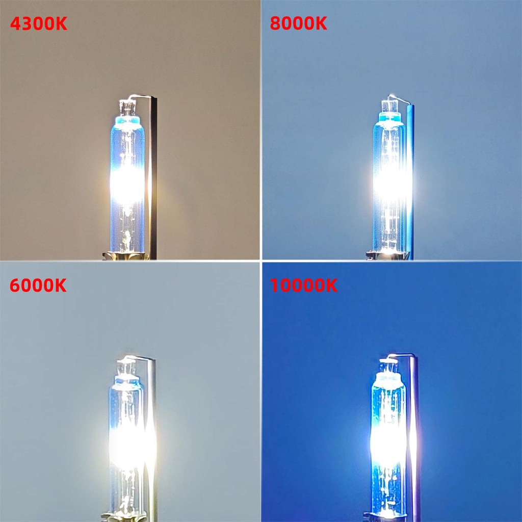 2 Pack Sinoparcel D1S Xenon HID Headlights Bulb - 8000K 35W High Low Beam 66144