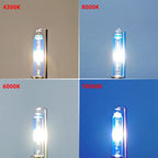 2 Pack Sinoparcel D1S Xenon HID Headlights Bulb - 8000K 35W High Low Beam 66144