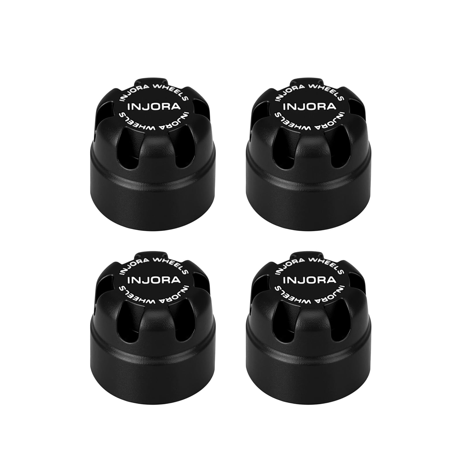 INJORA M2.5 Wheel Lock Nuts with Aluminum Cap for 1/18 RC Crawlers