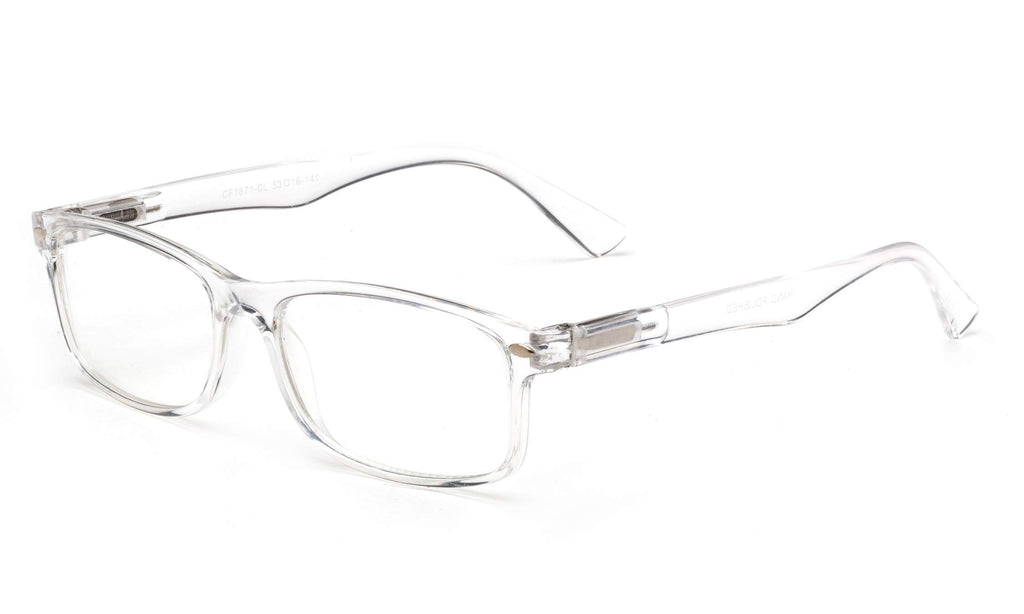 Newbee Fashion-Clear +2.00 Lense Glasses Men Women Fashion Clear Lens Glasses