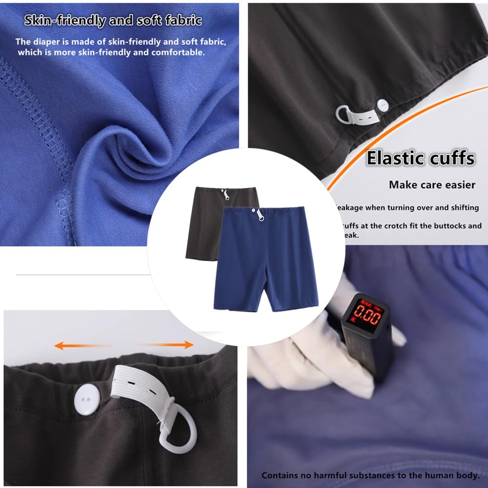 LAROTSUBA Large Leak-Proof and Washable Urinary Incontinence Pants,Reusable