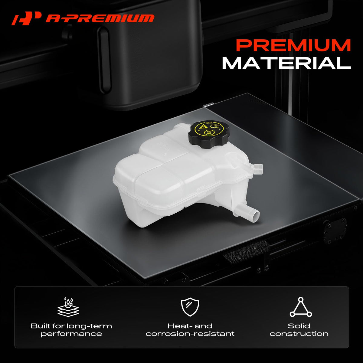 A-Premium Radiator Coolant Expansion Tank Compatible Peterbilt 357 375 377 379