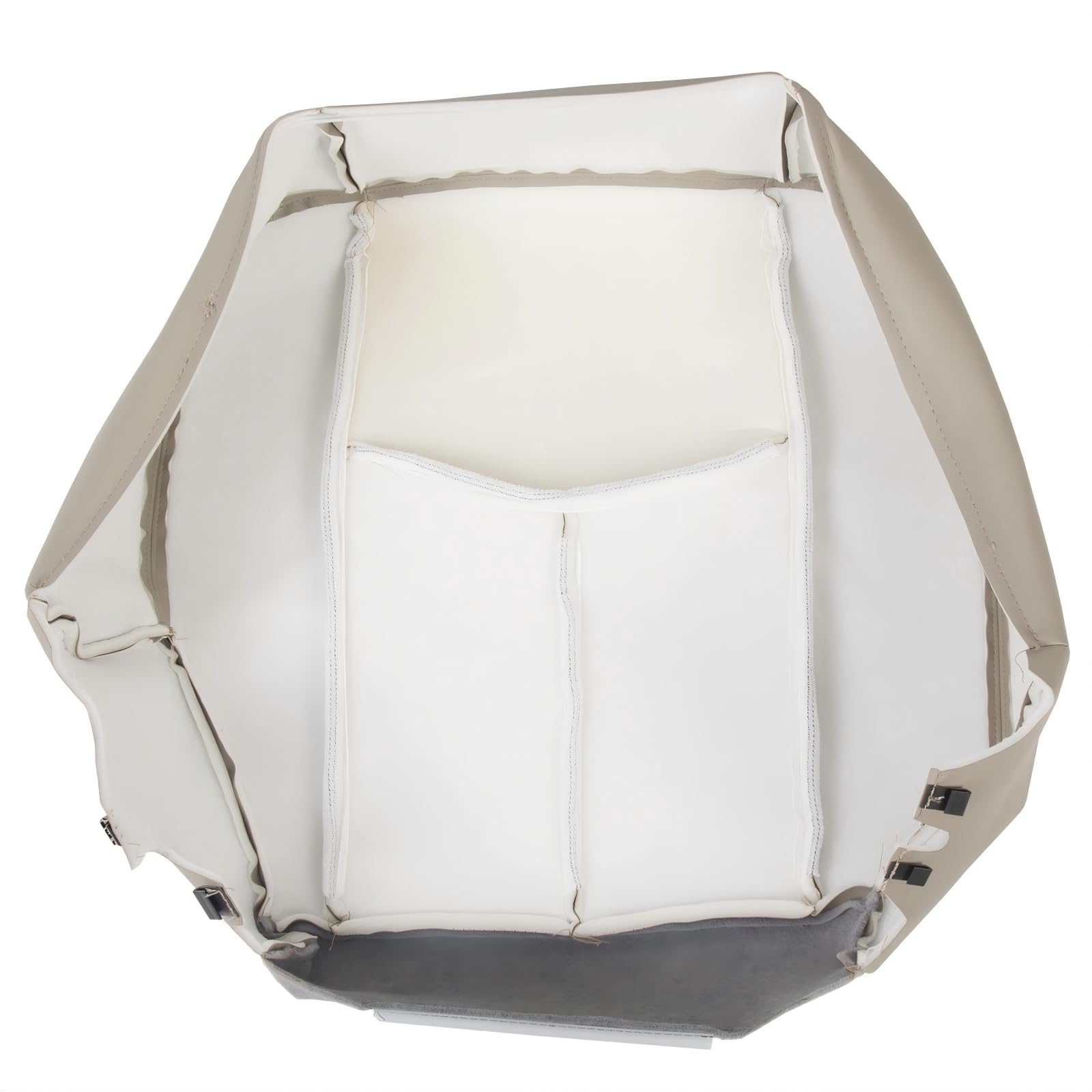 HLV-015 Tan 152 Driver Bottom Perforated Seat Cover，for 2003-2006 Cadillac