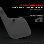 A-Premium Mud Flaps Compatible with Ford Ranger 2024 2025 Crew Cab Pickup