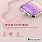 iPhone Charger [Apple MFi Certified] 3Pack 10FT Lightning Cable Fast Charging
