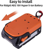 for Starlink Mini 12V Adapter for Ridgid 18V Battery DC 18V Step Up to 30V 3.5A