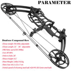 ZSHJGJR Compound Bow Dual-use for Arrows and Steel Ball,Hunting Bows,Limb Made