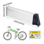 Xiseny Ebike Battery Silver Fish 48V 13Ah/15Ah/, Electric Bike, Electric Bicycle
