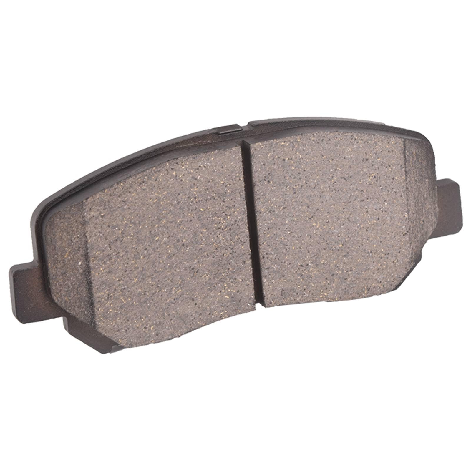 Lewinly 8PCS Front + Rear Ceramic Disc Brake Pads Kit