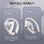 ICARERSPACE 2 Pairs AirPods Ear Hooks for AirPods Pro 2, Pro, 4, 3, 2 & 1 -