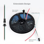 SEZO WS2812B LED Strip Light 3.3FT/1M 144LEDs/m Individually Addressable