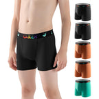 Carer 5 Pack Boys Washable Incontinence Underwear, Cotton Reusable Bedwetting