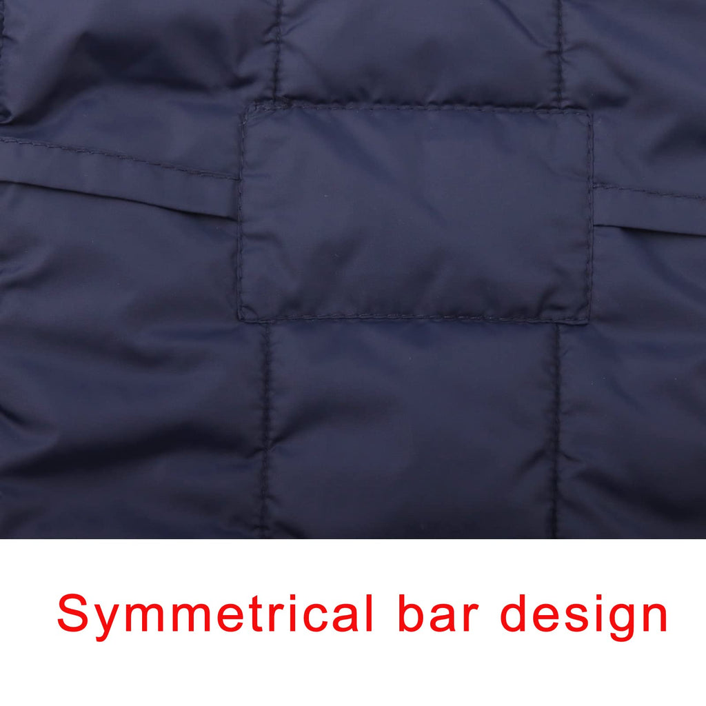 JoyDaog Fleece Lined Warm Dog Jacket for Puppy Winter Cold Weather,Soft
