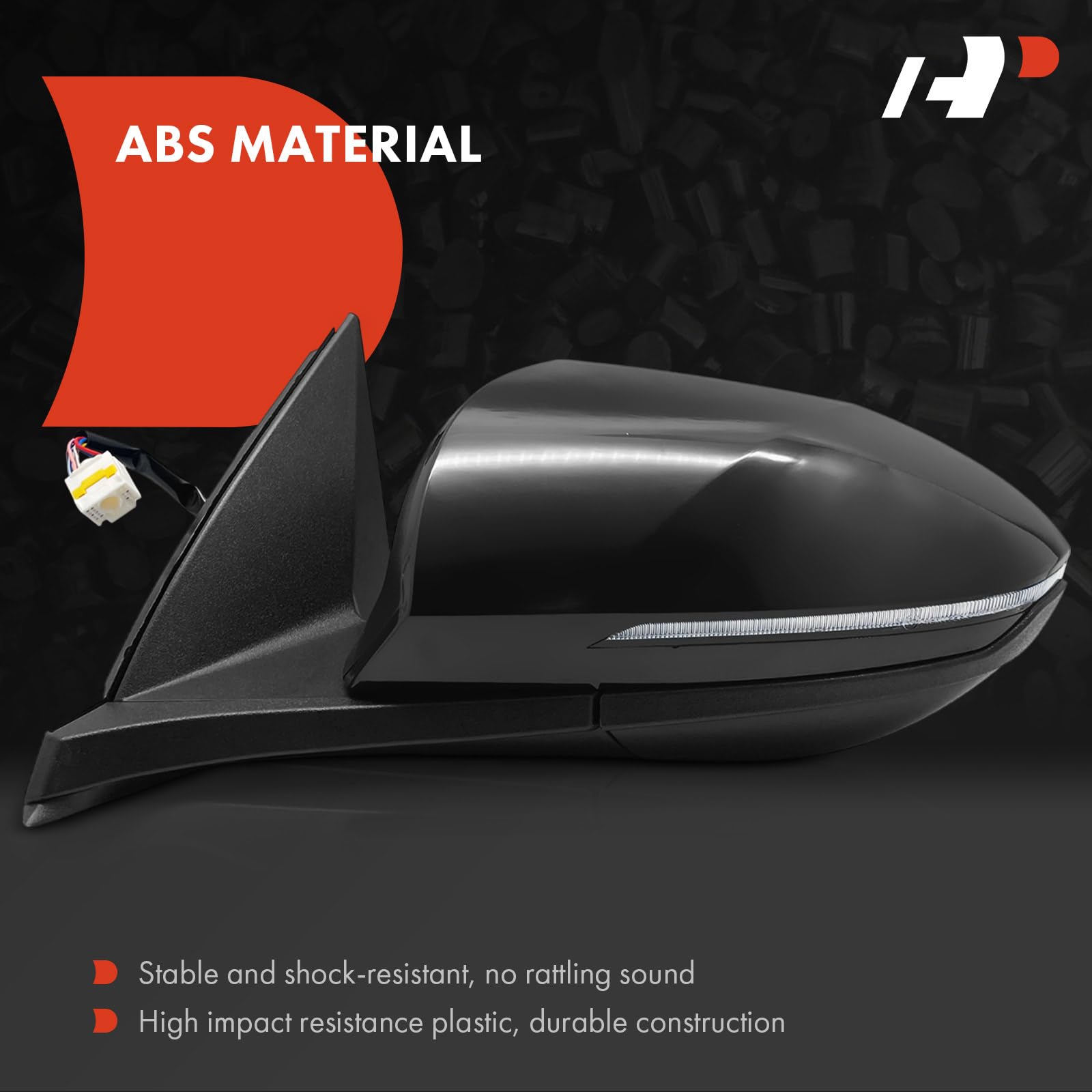 A-Premium Driver Side Power Door Mirror - Compatible with Hyundai Tucson/Santa