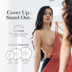 Nippies Nipple Covers for Women with Travel Case, Reusable Nipple Pasties with
