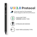 Penoval USI 2.0 Lite Stylus Pen for Some Chromebook Model, 4096 Levels Pressure