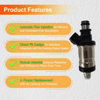 5Pcs Fuel Injectors Compatible with 1996-2002 Compatible with Honda Compatible