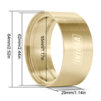 INJORA Brass Wheel Weights Inner Beadlock Rings Fit - 147g 2.2" Beadlock Wheel