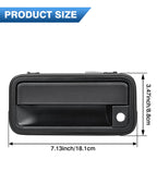 TOP-MAX All Metal Exterior Door Handle Front Replacement for 1995-2000 Chevrolet Chevy Tahoe Suburban C1500 C2500 C3500 K1500 K2500 K3500 GMC Yukon Replaces OE 15742229 15742230