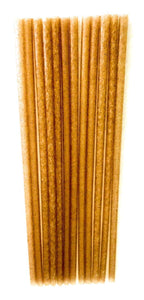 250 Pack Agave Fiber Straws Unwrapped Bio Preferred, Eco-Friendly Alternative to