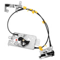 Rear Left Door Lock Latch Actuator, Upper and Lower Rear Left Driver Side, Compatible with 2004 2005 2006 2007 2008 Ford F150 Extended Cab Pickup, Repalces 6l3Z-18264A01-B 8L3Z18264A01B