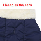 JoyDaog Fleece Lined Warm Dog Jacket for Puppy Winter Cold Weather,Soft