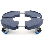 W B D WEIBIDA 2 Pack Plant Roller with Wheels Heavy Duty 440 Pounds,