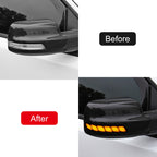 BHBP 2pcs LED Side Mirrors Turn Signal Lights,for Dodge RAM 1500 TRX