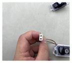 Rear View Mirror Projection Light Suitable Compatible with Mercedes Benz E/S/C/CLS/GLB/GLC/EQC Class 15-21 Projection Light with AMG