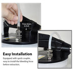 FIRSTINFO A1151G Brake Bleeding Hose 59in Silicone w/ One Way Check Valve