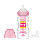Dr. Brown’s Anti-Colic Options+ Wide-Neck Sippy Bottle Starter Kit, 9oz/270mL,