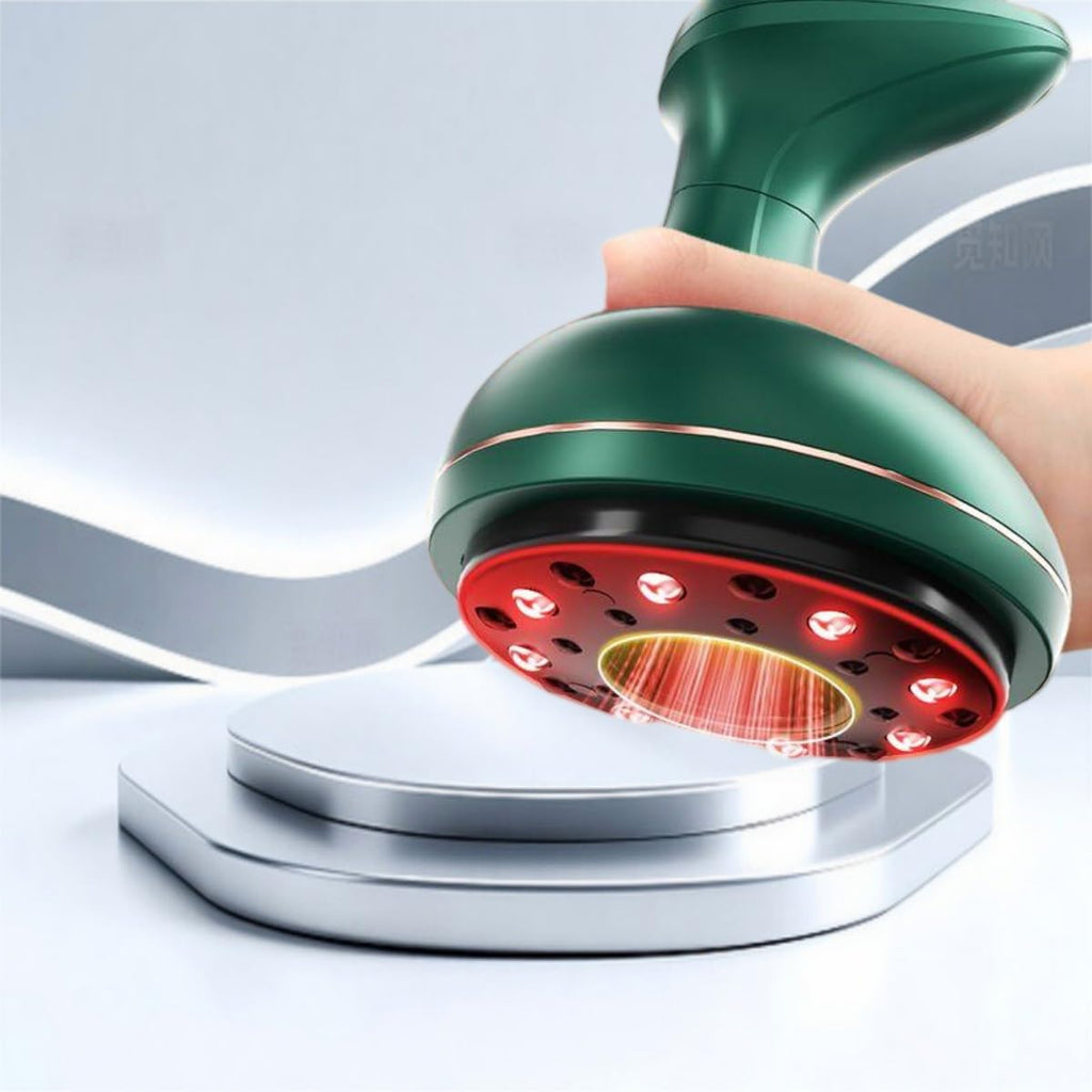 Body Massage Tool Set-186 电动刮痧仪器经络刷全身通用肩颈拔罐揉腹背部按摩神器