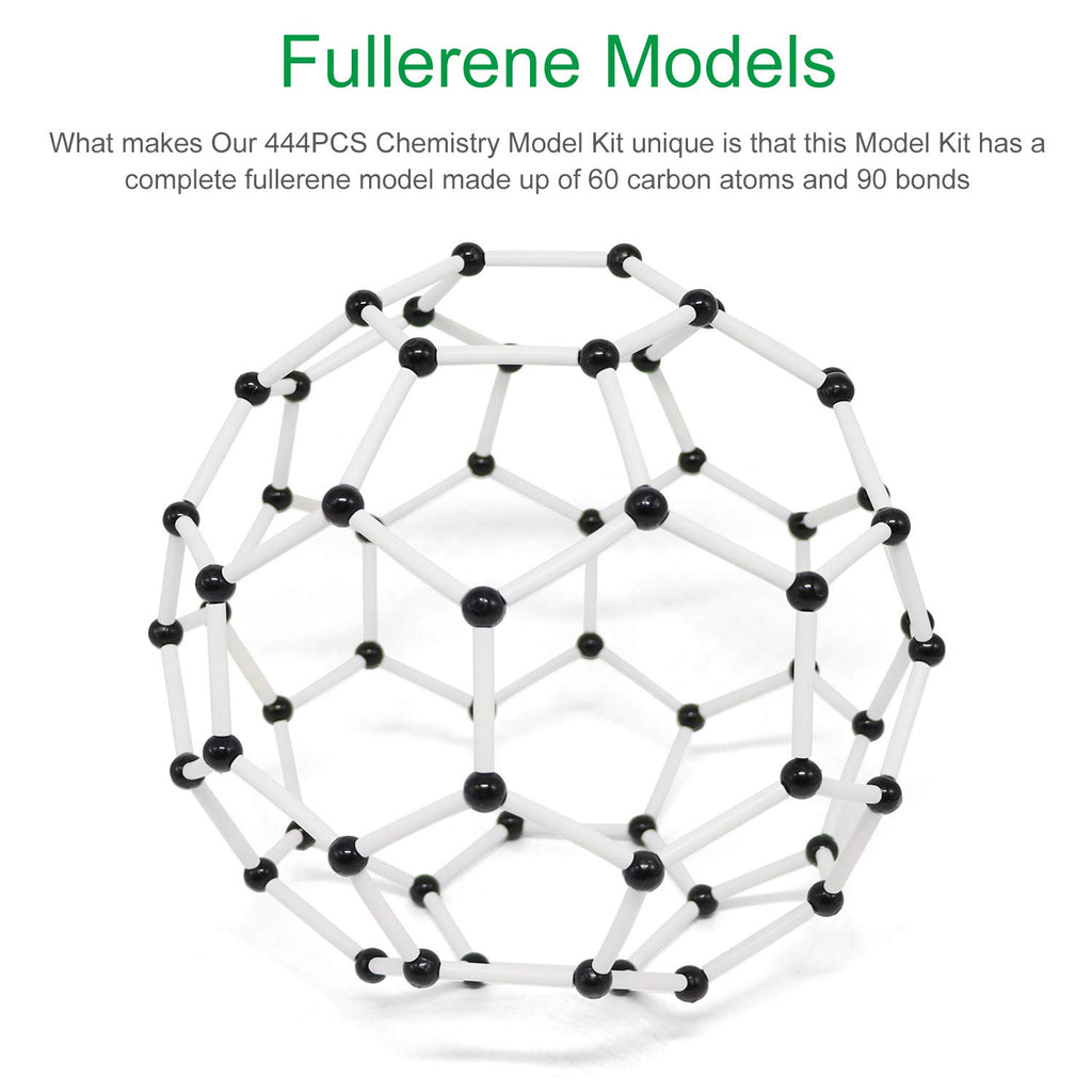 RELIANCER Molecular Model Kit,444PCS Organic Molecular Chemistry Set