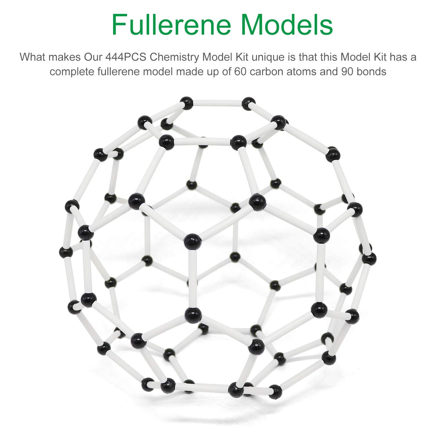 RELIANCER Molecular Model Kit,444PCS Organic Molecular Chemistry Set
