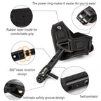 LWANO Archery Compound Bow Release Aids Trigger (Black)