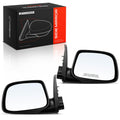 A-Premium Pair (2) Driver and Passenger Side Manual Door Mirror