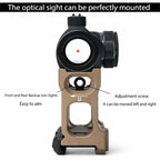 Gotical Micro Red Dot Riser Mount Picatinny Riser Mounts for T1 T2 H1 H2 Optic