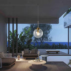 Ayylltx Lampara Colgante Modern Chandelier, Ceiling Light Modernd Globe in