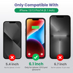 QTshine Battery Case for iPhone 14/13/13 Pro (6.1 Inch),Upgraded 7500mAh